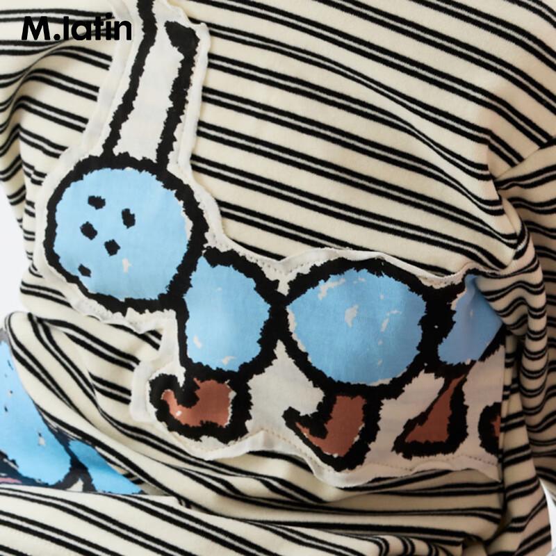 M.Latin Kinder Winter Spaß Ameisen-Print Langarm-T-Shirt