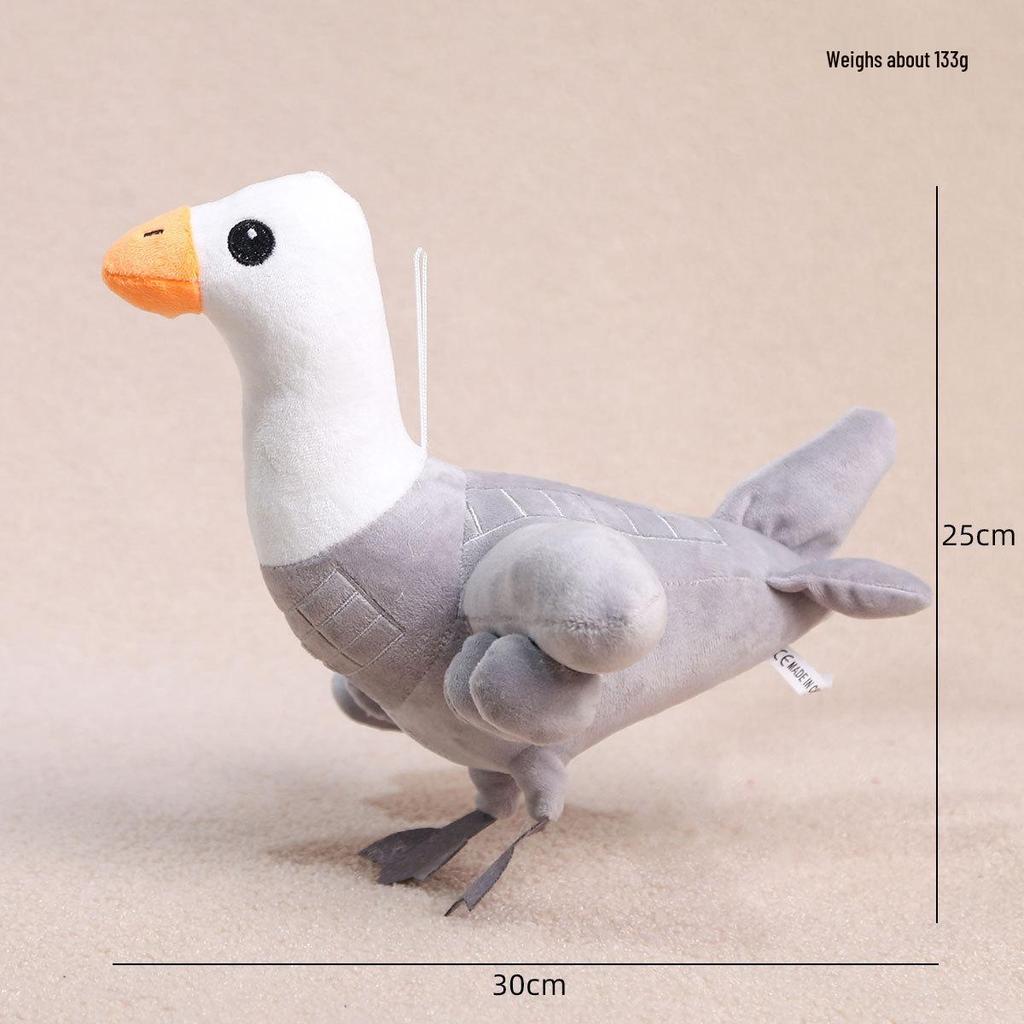 AI Klassiska Berg och Hav Gränsöverskridande Plysch Pinne Figur Nyckelring Hänge