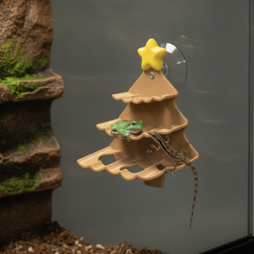 Simulation Leaves Reptile Christmas Tree Climbing Frame Snake Climbing Rest Stand  Gecko Habitat