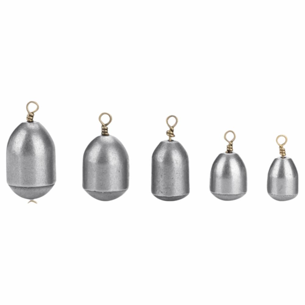 27PCS Lightweight Fishing Weights Iron Fishing Sinkers Fishing Weights Sinkers  Catfish Fishing