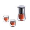 Magnetic Floating Cup with One-Button Tea Water Separator – Press-Type Lazy Person Tea Infuser