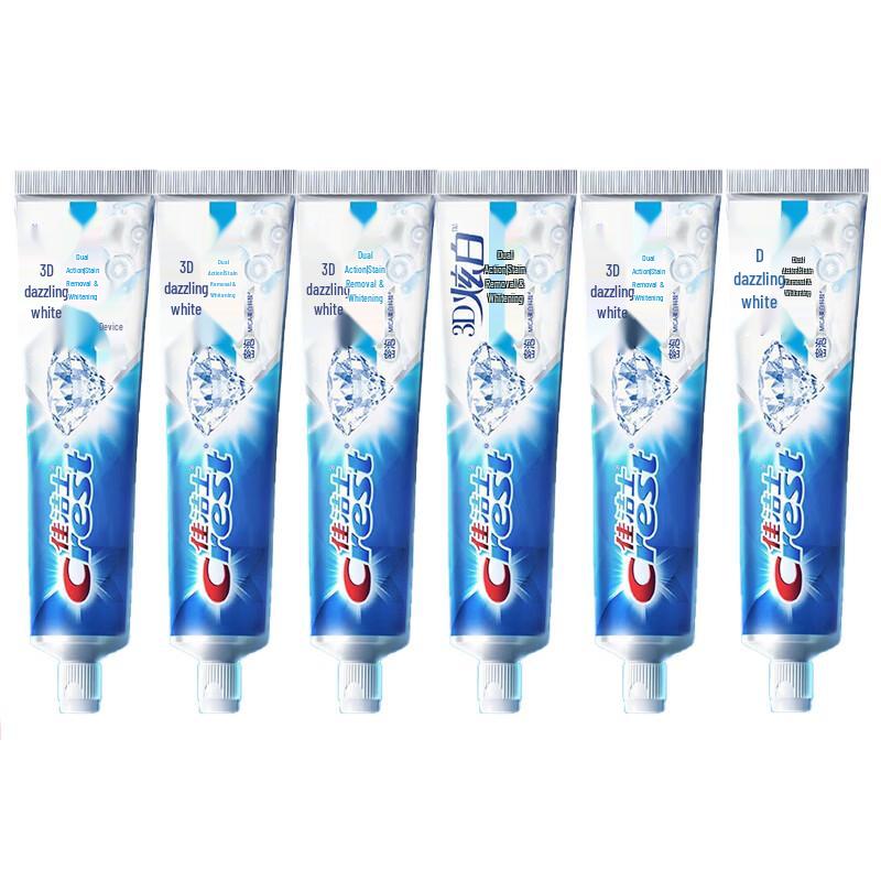 Crest 3D White Dual Action Whitening Toothpaste