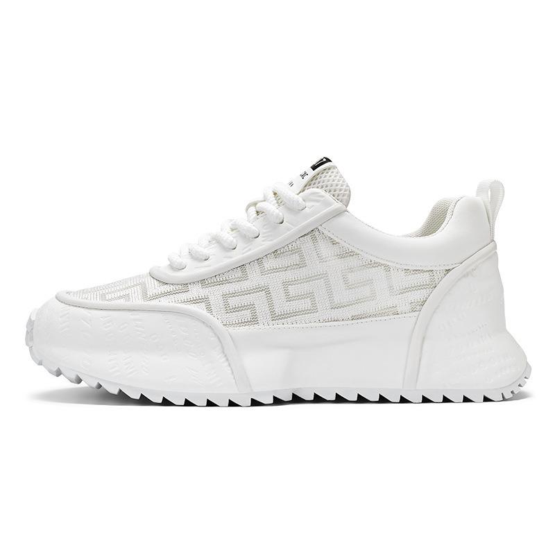 Men's Shoes New Spring Breathable Trendy Brand High-end Little White Dad Shoes Men's Casual Sports Shoes