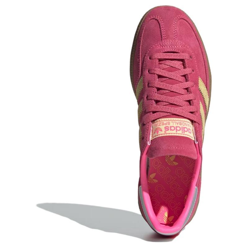 adidas Originals Handbal Spezial Dames Lichtgewicht Dunne Zool Comfortabel Lage Top Skate Schoenen Roze JI1407