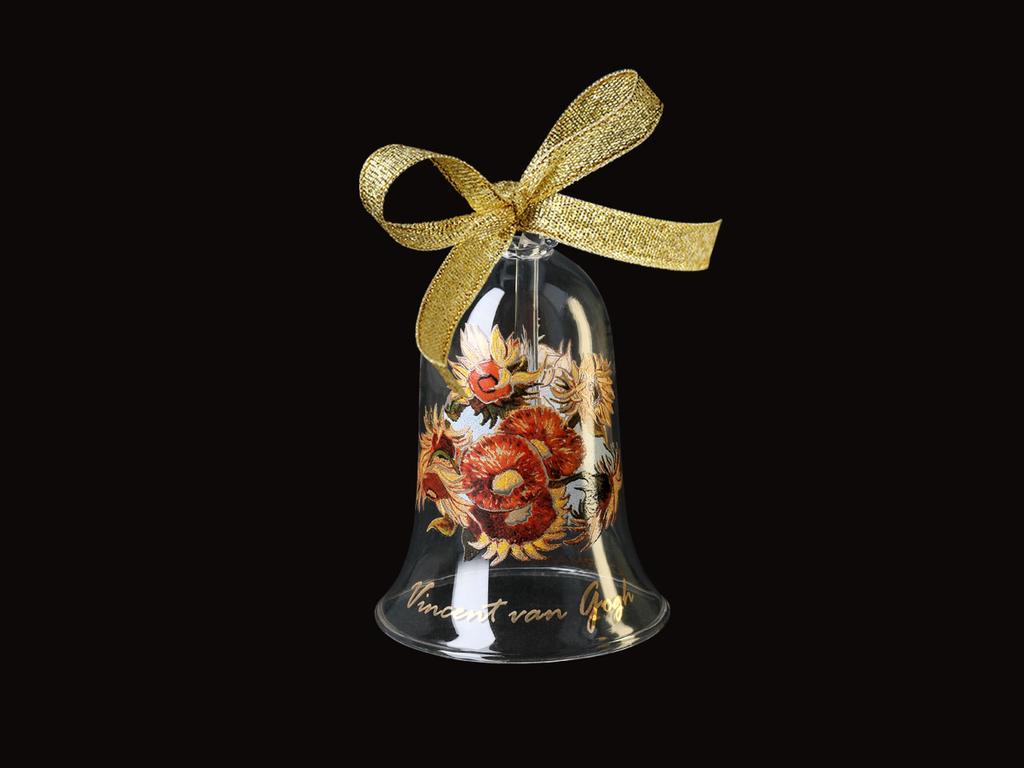 Decorative Porcelain Bell Van Gogh Sunflowers For a Gift 1