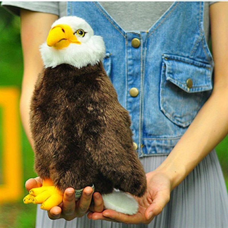 Bald Eagles Plush Doll Stand America Eagle Birds Cute Plush Toy Simulation Animal Stuffed Dolls