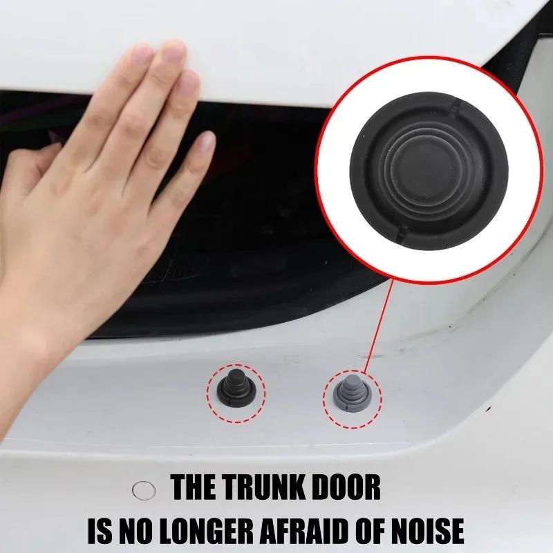 Car Door Shock Absorber Silicone Pads Car Door Protector Stickers Anti Collision Gasket Buffer 6/1PCS Universal Anti Shock Pad