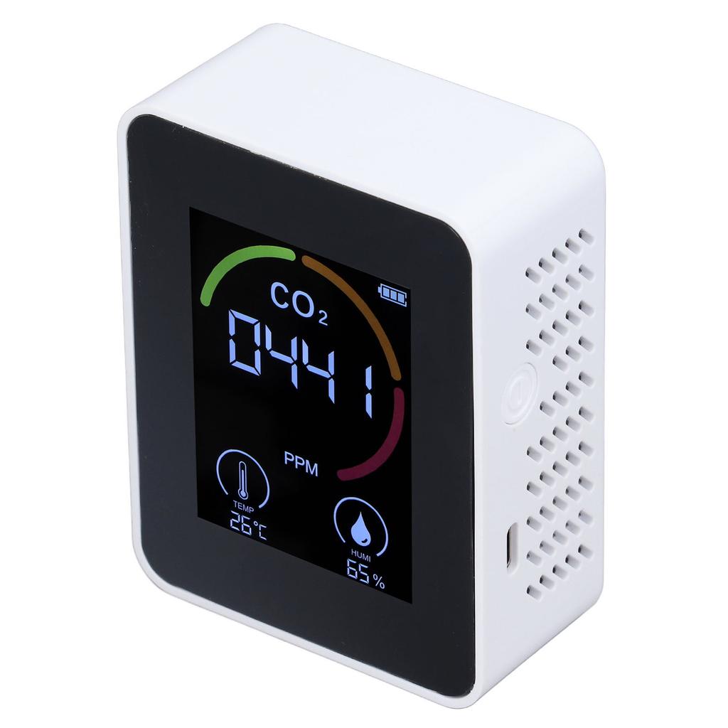 Digital Air Quality Monitor Carbon Dioxide Detector CO2 Tester Temperature Humidity Tester
