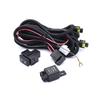 H11 H8 H16 Fog Light Lamps Wiring Harness LED Indicator Switch Kit 12V 40A Relay
