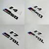 Rear Badge Emblem Letter Sticker for BMW IX3 I4 I7 M50 M60 M70L Car Rear Trunk Logo Decal Auto Exterior Styling AccessoriesH6RF