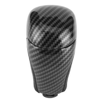 Leder Carbon Fiber Getriebe Shifter Schaltknauf Perforierte Fit für HighlanderTacomaLand Cruiser Prado