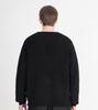 Beoteunseoul Round Neck Knit Cardigan 3 Colors (Black)