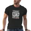 Straight Outa Cortisol Adrenal Insufficiency Awareness Funny Sarcastic TShirt Oversized Plus Size Tops T Shirts for Men Cotton
