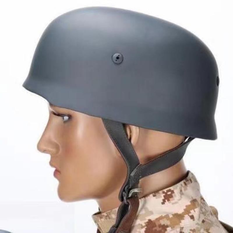 German M38 Paratrooper Steel Helmet Film