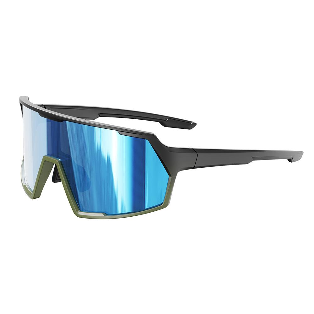 New Foreign Trade Spot Colorful TR90 Road Cycling Sunglasses Outdoor Running Windproof Sports Glasses