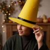 Pălărie Galbenă pentru Halloween Accesoriu Costum Gros Extra Mare