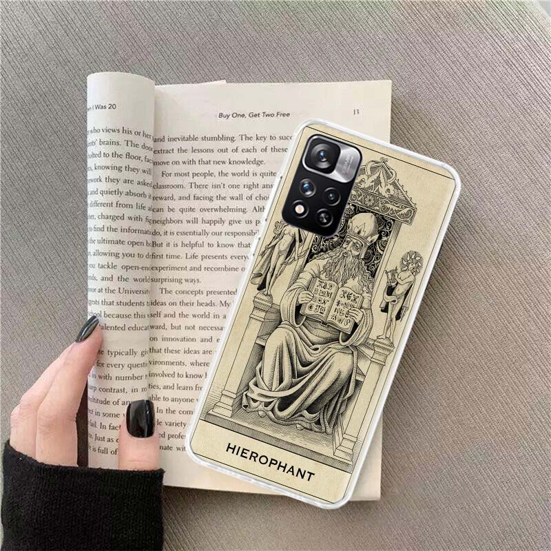 Fool Tarot Card Meanings Phone Case For Xiaomi Redmi Note 14 Pro 12 Plus 12S 10 11 Pro 4G 5G 9T 9S 8T 10S 11T 11S 11E 9 8 Coque