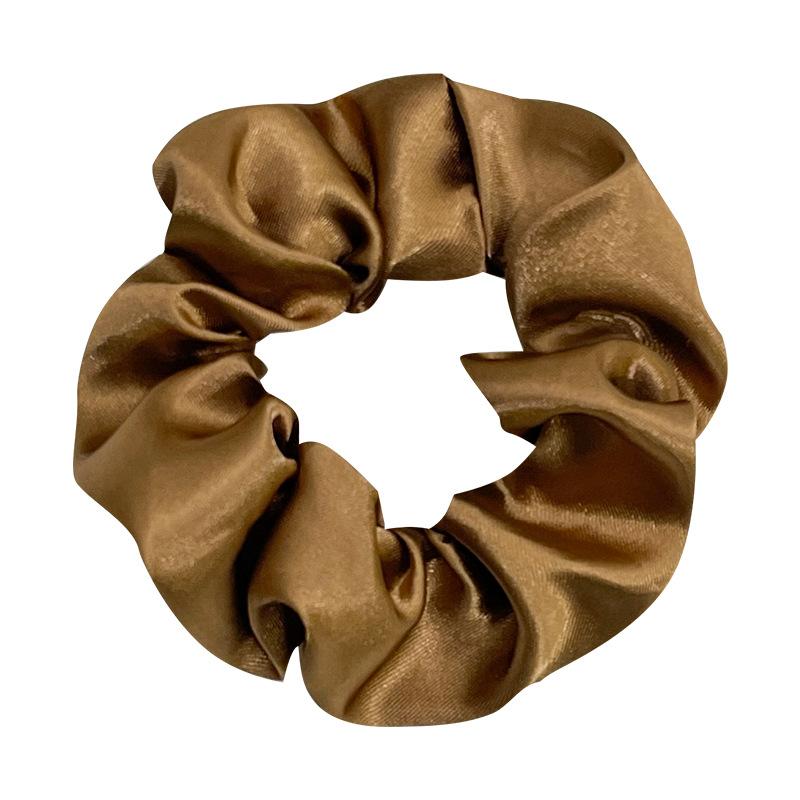 Satin Cloth Art Large Intestine Hair Band European and American Headrope Hair Accessories Simple Headband Head Flower Rubber Band Hair Accessories