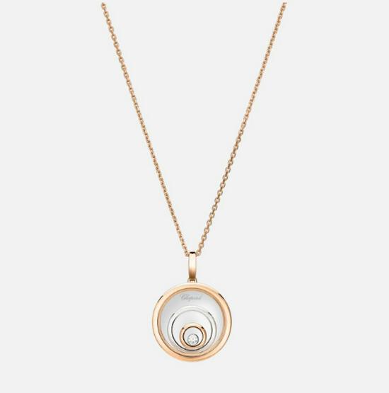 Xiao Family 925 Silver Time Turns Fortune Necklace with Heart-Shaped Diamond Perfume Bottle and Starry Sky Design