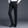 Men's Straight-Leg Casual Business Dress Pants - Breathable and High-Quality