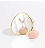 Golden Glass Mirror Storage Tray Irregular Metal Decoration Desktop Jewelry Ring Display Home Aromatherapy Pendulum