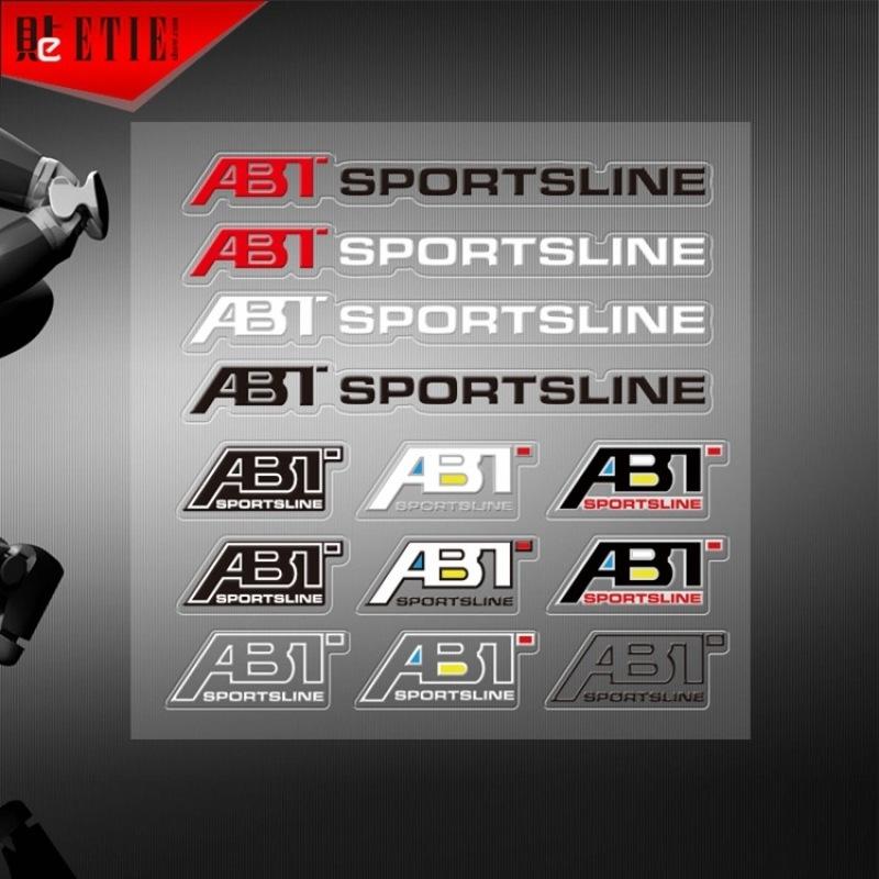 

Наклейка с эмблемой автомобиля, логотип ABT для Volk + swa + gen VW, аксессуары для стайлинга автомобилей