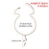 1PCS Punk Long Snake Pendant Necklace Silver Color Unquie Men Women Neck Jewelry Statement Pouplar Choker Necklace Wholesale