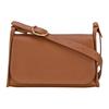 Le Foulonné Magnetverschluss Verstellbarer Schultergurt Leder Schultertasche Mittelgroß Damen Schultertasche Karamell 10297021121