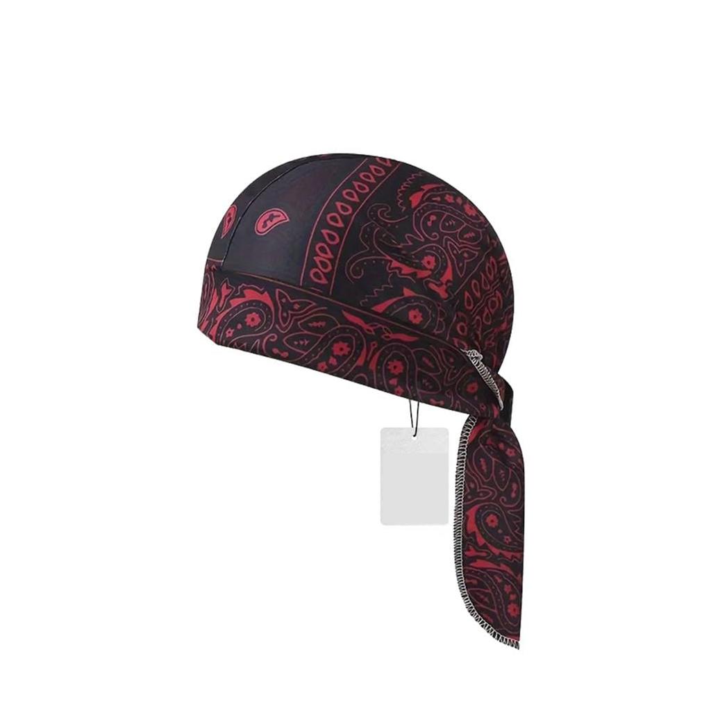 Touca Bandana de Resfriamento Lenço de Cabeça Multifuncional Chapéu de Puxar com Sensação de Frio Bandana Pirata para Motocicleta Forro de Capacete Ajuste Elástico