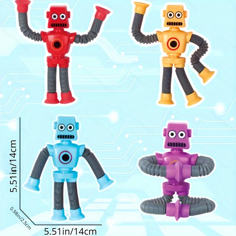Variety Robots; Technology Suction Cup Toys; Educational Car Toys, Bathroom Toys, Bedroom Toys