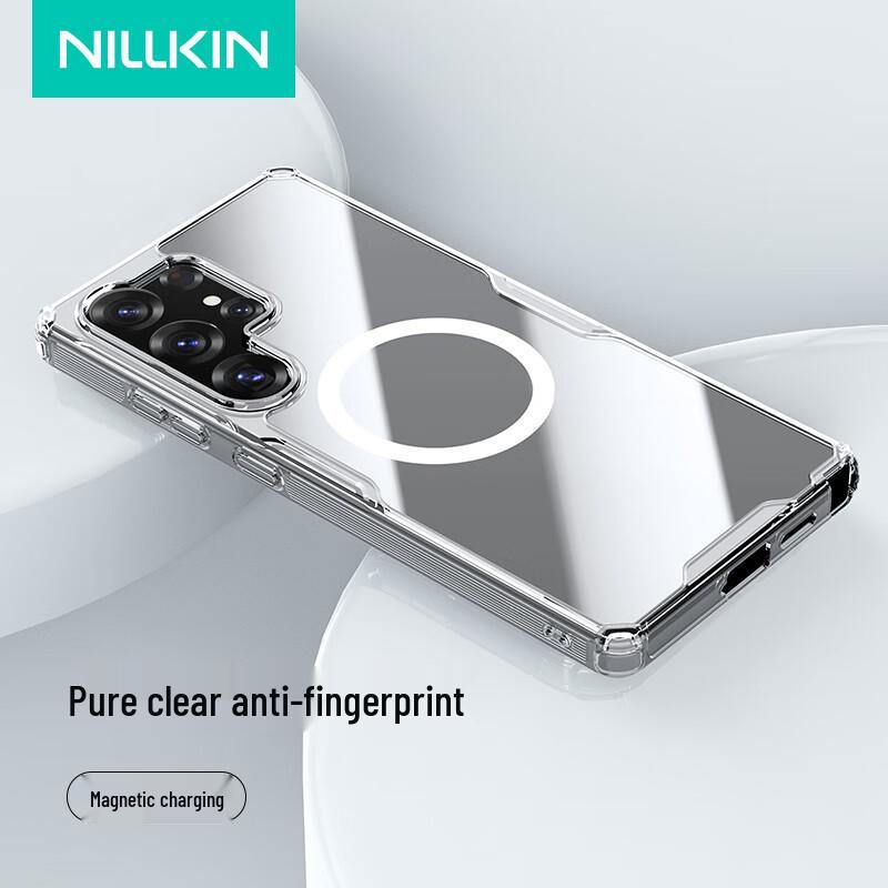 Nillkin Nature Pro Transparente Stoßfeste Handyhülle für Samsung S24/S25 Serie