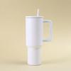 40oz 4th Generation Insulated Tumbler with Handle and Straws Lid Stainless Steel Coffee Tumbler Mug Vacuum Cup Keep Ice and Cold