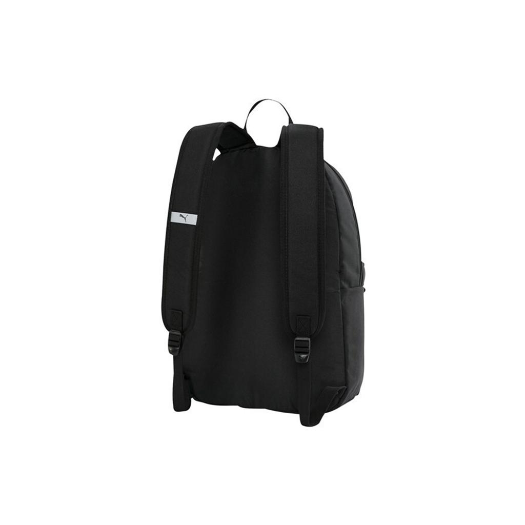 Puma Classic Logo Casual Fashion Trend Fabric Backpack Unisex backpack Black 077482-01