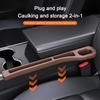 1 paio di strisce di tappi per seggiolini auto universali, cuciture laterali, anti-perdite, decorazione di riempimento, organizer per sedili, stoccaggio interno