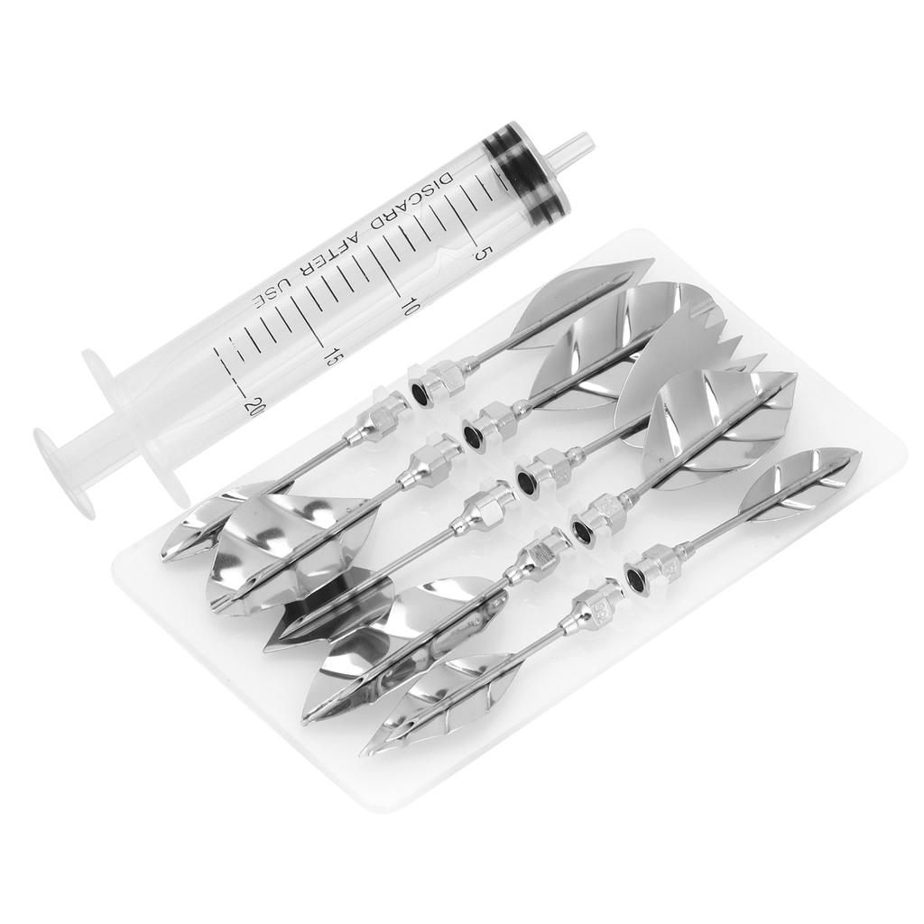 Cake Decorating Icing Piping Syringe Nozzles Set Flower Art Tools for Pudding Fondant Decor