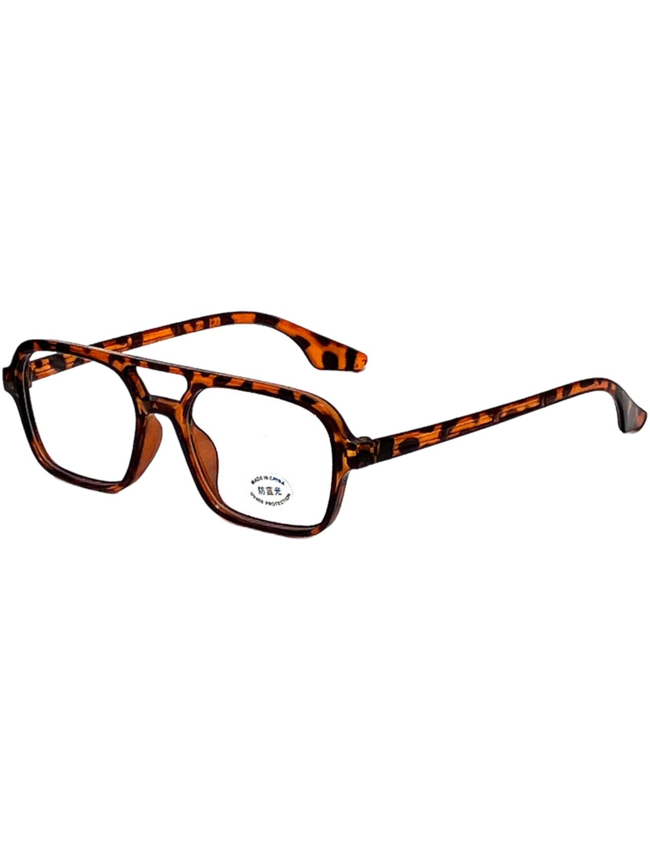 New retro double-beam fashion reading glasses fashion reading glasses men s HD 3.5