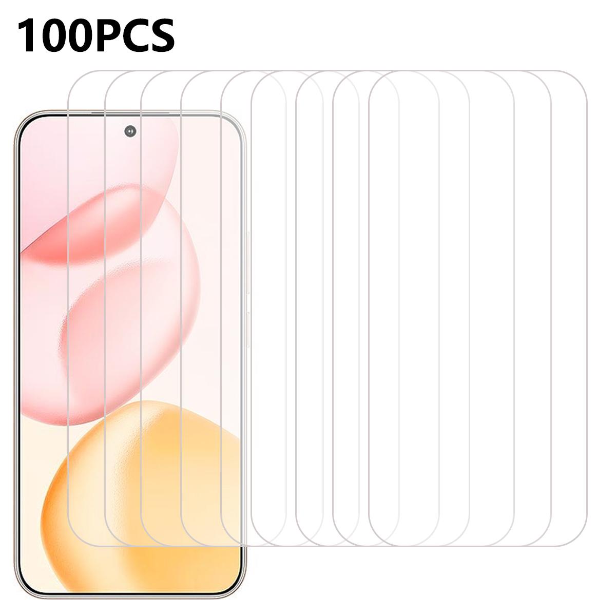 

100Pcs For Honor 400 5G (Global) Screen Protector Anti-Scratch Tempered Glass Film A
