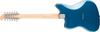 Squier by Fender Squier Electric Guitar Paranormal Laurel Mint Lake Placid Blue with Soft Case Jazzmaster® XII, Fingerboard, Pickguard,