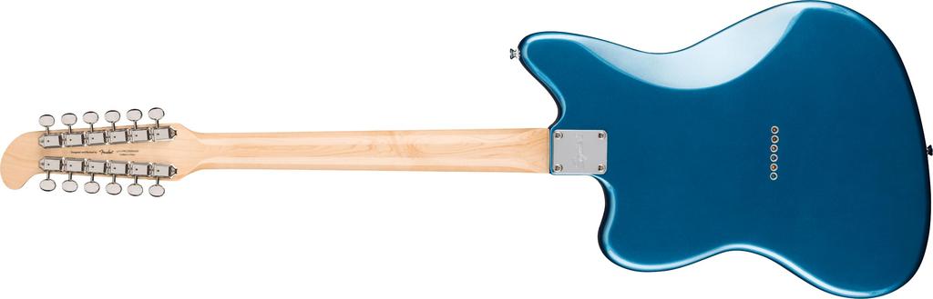 Squier by Fender Squier Electric Guitar Paranormal Laurel Mint Lake Placid Blue with Soft Case Jazzmaster® XII, Fingerboard, Pickguard,