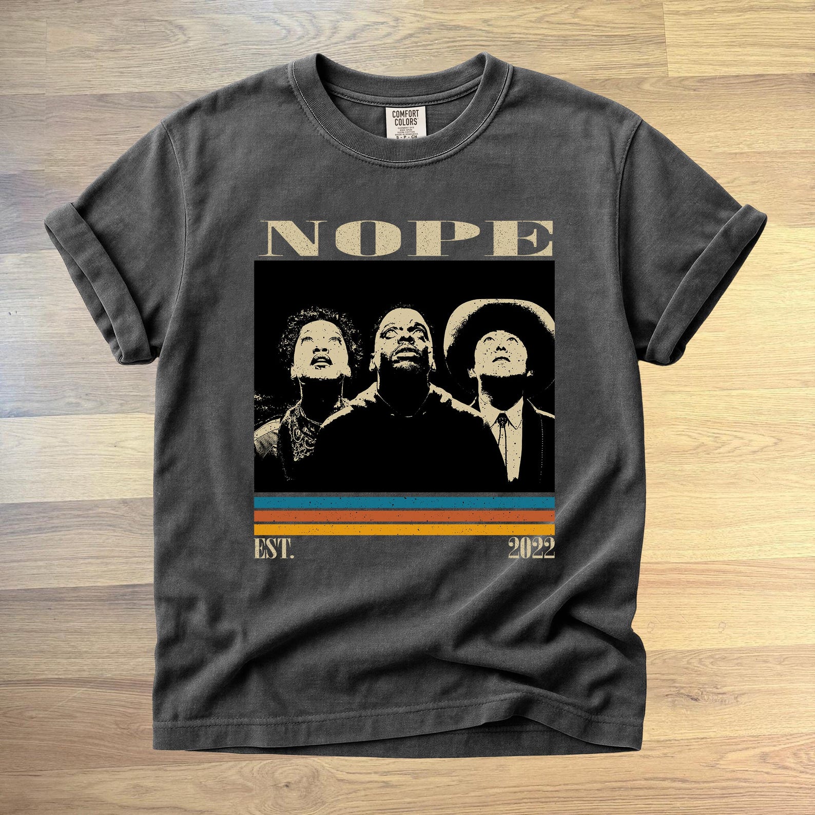 Nope Movie Comfort Colors T shirt – Vintage Retro Design 4XL