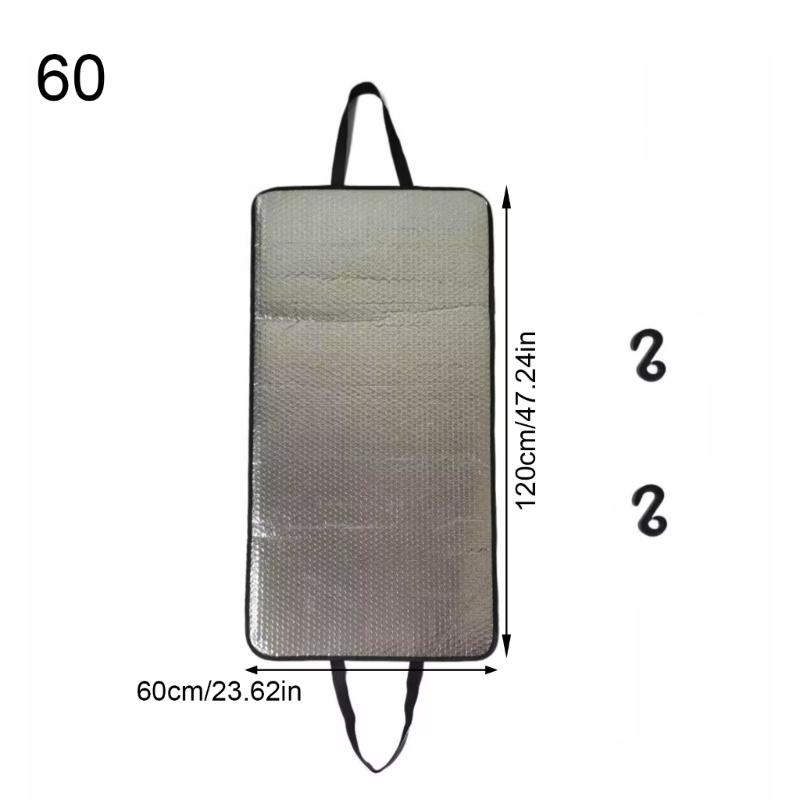 AC Unit Cover Outside Air Conditioner Cover Weatherproof Flame Resistant Guard With Aluminum Layer