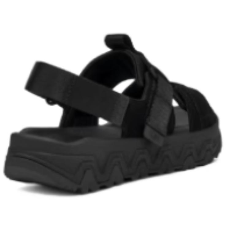 UGG Captrail Fabric Fashion Simple Beach Sandals Women Sandals Black 1167496-BLK
