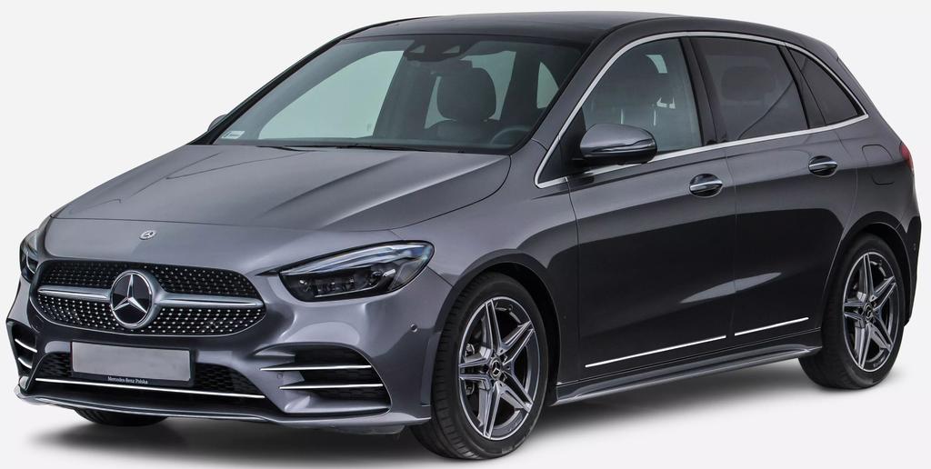 Mercedes B W247 - Listwy Chrom Boczne Drzwi