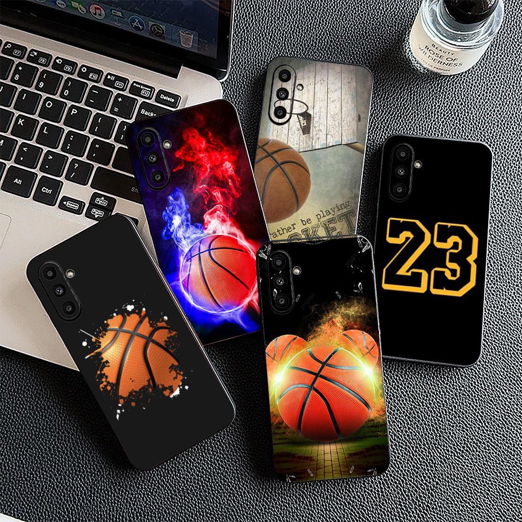 Phone Cover for Samsung Galaxy Note 20 9 8 S8 S10 S9 Plus A54 A33 A21S A31 M21 S10E A17 Casing Flexible Case Basketball 23 24