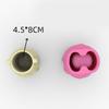 Practical Bear Flower Pots Sturdy Silicone Mold Cement Plaster Craft Supplies for Garden and Indoor Decoration