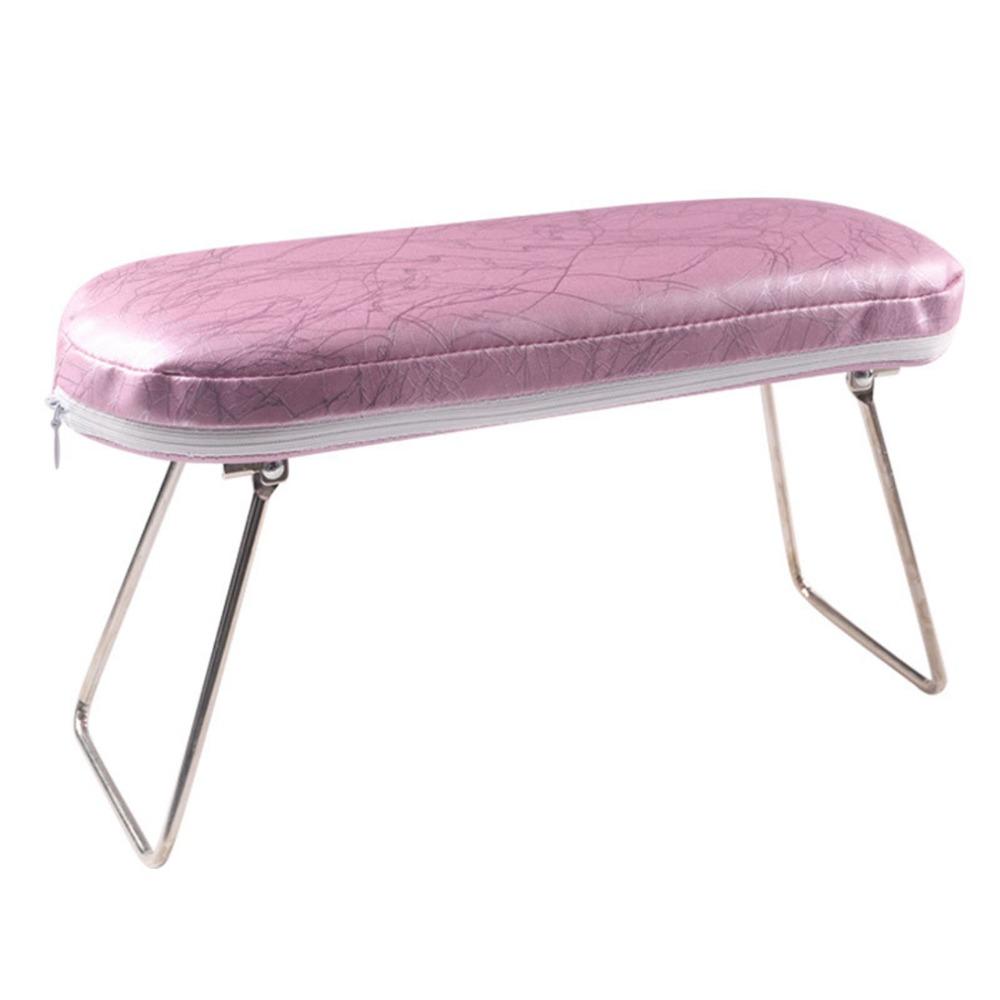 Non-Slip Cushion Nail Arm Rest Foldable Holder Nail Art Accessories Nail Hand Rest For Nail Salon