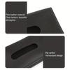 Car Tissue Box PU Leather Car Sun Visor Hanging Tissue Box Holder Auto Interior Storage Organizer Napkin Holder Accessories New