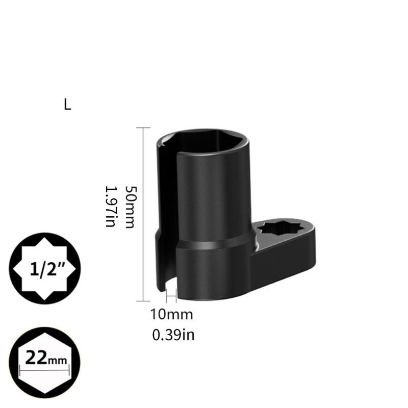 22mm Professional Oxygen Sensors Socket Removal Tool Universal Drive Remover Oxygen Sensors Sleeve Hand Tool