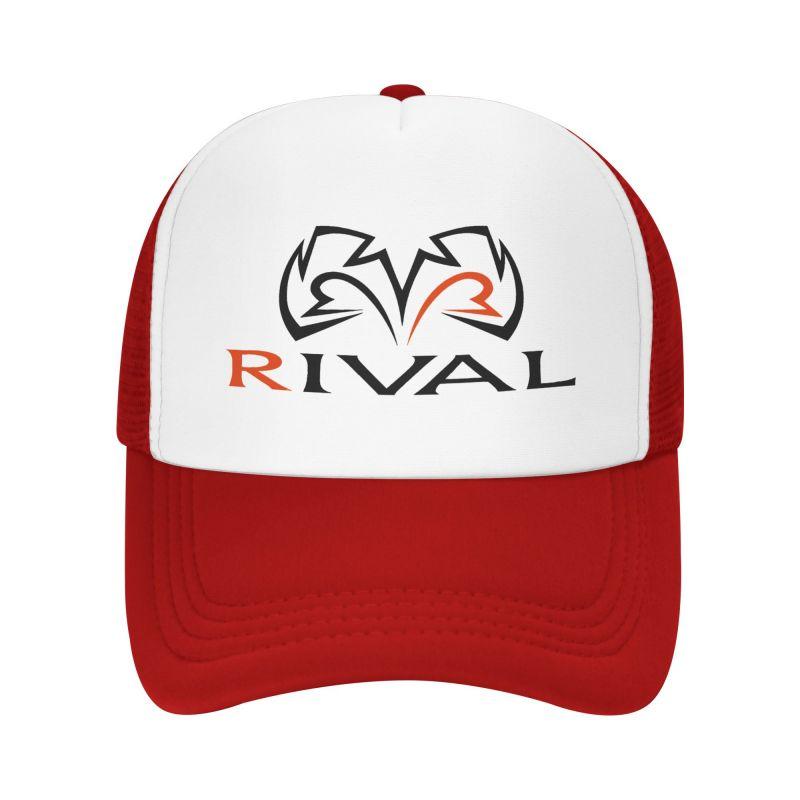 

Кепки-бейсболки с сеткой Rival Boxing, унисекс, хип-хоп, регулируемая застежка snapback, для женщин и мужчин, летние, повседневные, с козырьком Adjustable красный