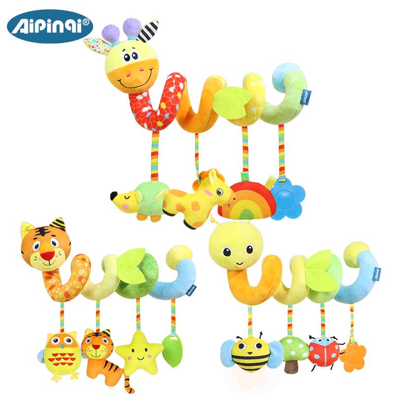 Plush Elephant Baby Crib & Stroller Bed Hanging Wrap